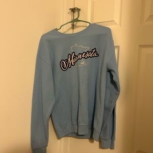 Light Blue Minnesota Sweatshirt